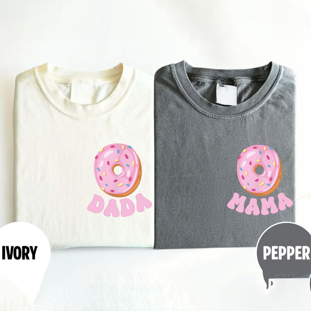 Sweet One First Birthday Shirt Donut Themed Birthday Family Matching Shirts Donut Mama Dada Donut Shirt Custom Doughnut Birthday Shirt