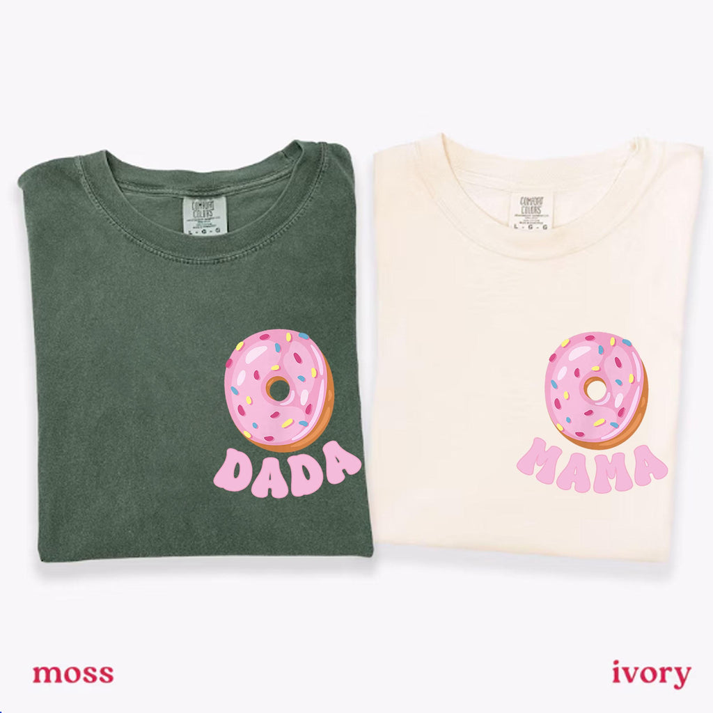 Sweet One First Birthday Shirt Donut Themed Birthday Family Matching Shirts Donut Mama Dada Donut Shirt Custom Doughnut Birthday Shirt