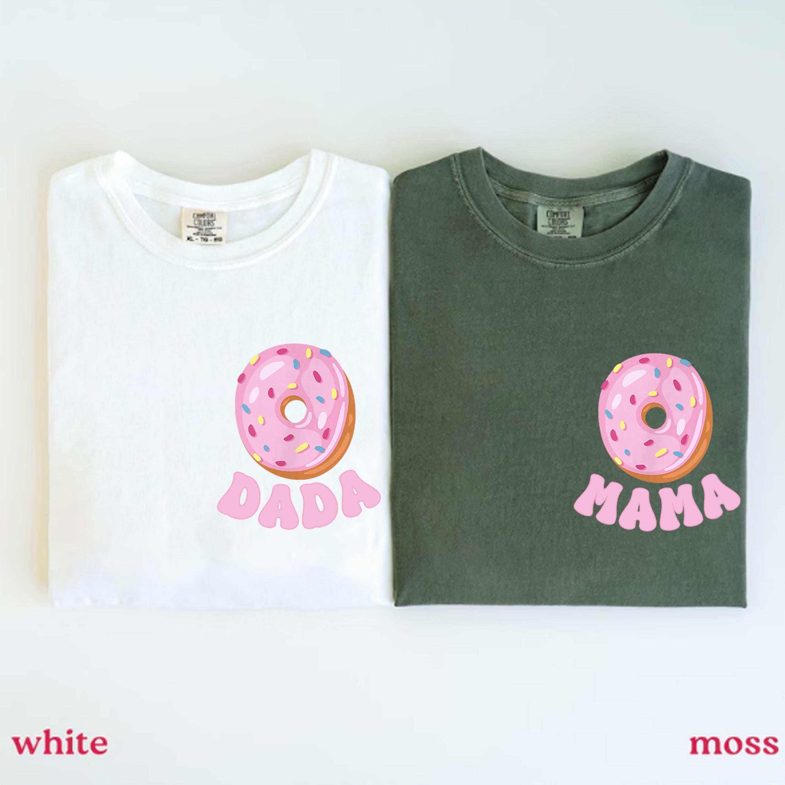 Sweet One First Birthday Shirt Donut Themed Birthday Family Matching Shirts Donut Mama Dada Donut Shirt Custom Doughnut Birthday Shirt