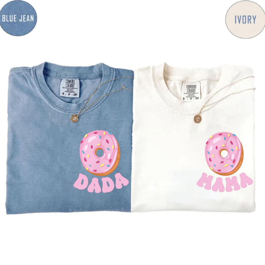 Sweet One First Birthday Shirt Donut Themed Birthday Family Matching Shirts Donut Mama Dada Donut Shirt Custom Doughnut Birthday Shirt
