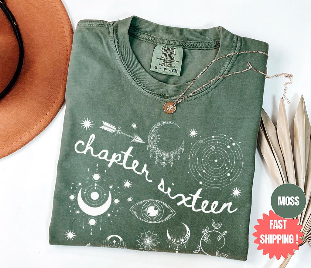 Personalized Chapter Tee, Custom Age Shirt, Comfort Colors Birthday Shirt, Sweet Sixteen Era Shirt, Custom Year Top, Bday Gift