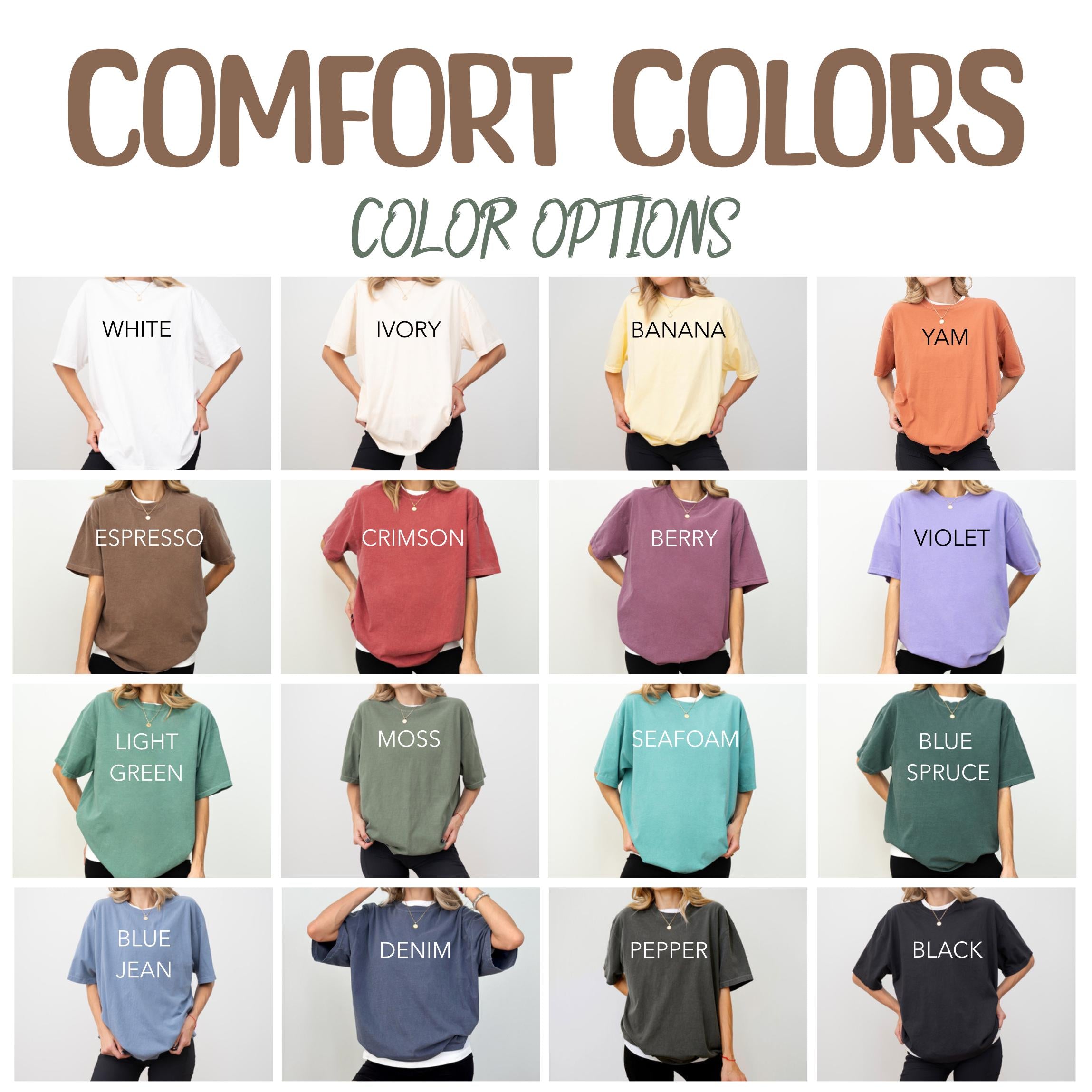 Personalized Chapter Tee, Custom Age Shirt, Comfort Colors Birthday Shirt, Sweet Sixteen Era Shirt, Custom Year Top, Bday Gift