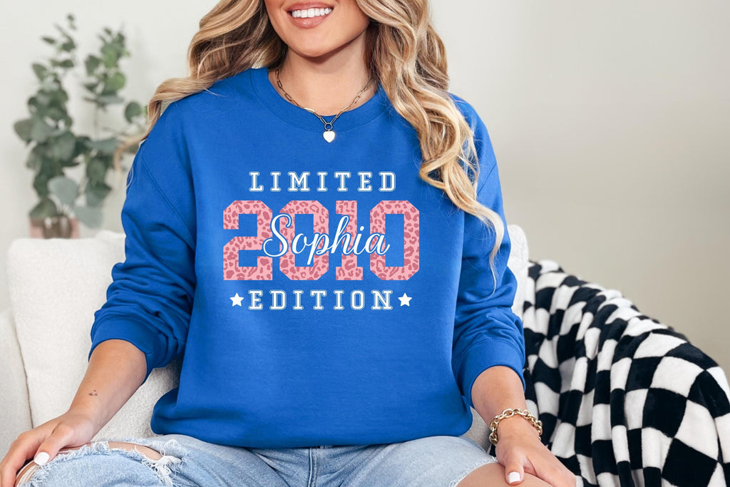 Sweet 16 Birthday Sweatshirt, Limited Edition 2010 Tee, 16th Birthday Shirt