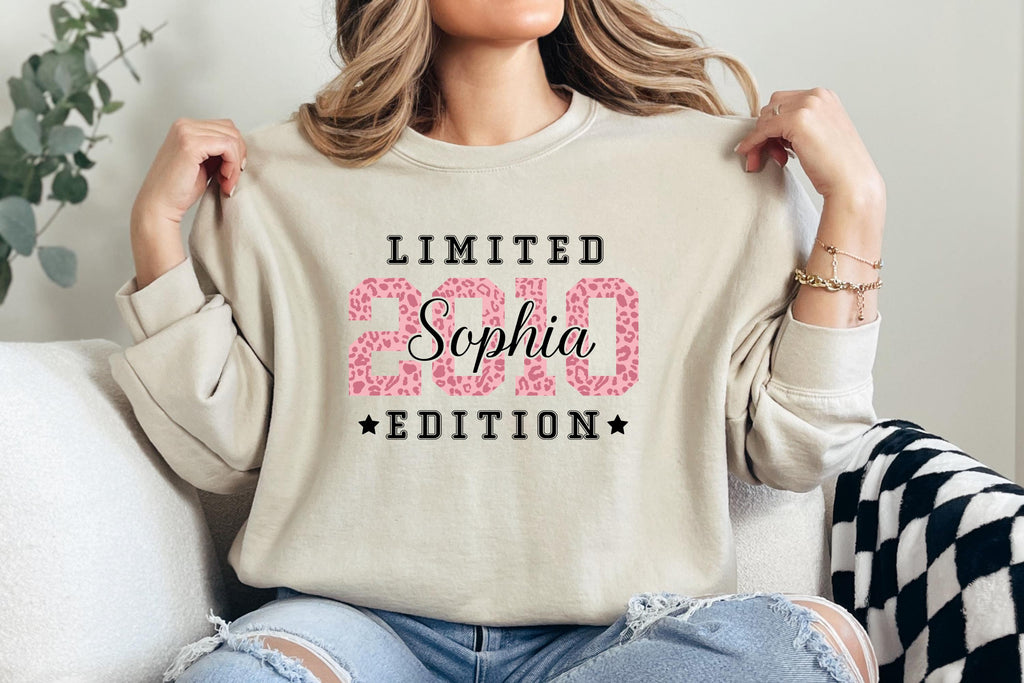 Sweet 16 Birthday Sweatshirt, Limited Edition 2010 Tee, 16th Birthday Shirt