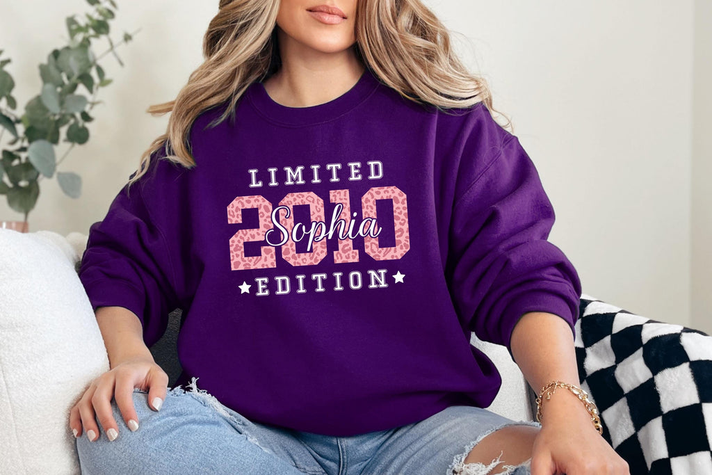 Sweet 16 Birthday Sweatshirt, Limited Edition 2010 Tee, 16th Birthday Shirt